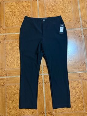 Karl Lagerfeld Black Cropped Tailored Pants
